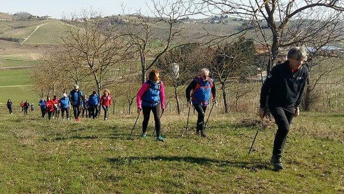 Immagine d'archivio di una passeggiata organizzata dall'associazione