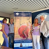 Il maestro Pinsoglio e i vertici di Confcommercio