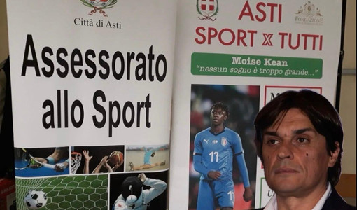 Un immagine d'archivio di Mario Bovino, risalente a quando era assessore allo Sport