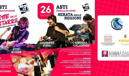 Monferrato On Stage accende Asti tra chitarre leggendarie e ritmi dance