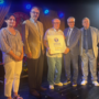 Stefania Allasia, Domenico Pace, don Silvio Mantelli, Andrea Baioni e Peter Din Stefania Allasia, Domenico Pace, don Silvio Mantelli, Andrea Baioni e Peter Din