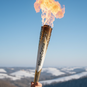 La fiamma olimpica illumina le torri di Asti: domenica 11 gennaio il passaggio della fiaccola