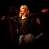 Marina Massironi in scena il 29 marzo (Ph. Mazza)