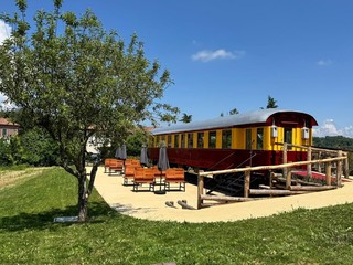 Il treno turistico a Montegrosso