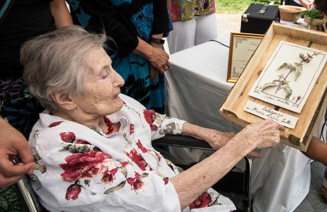 Maria Luisa Sotti alla prima edizione di Cellarinia
