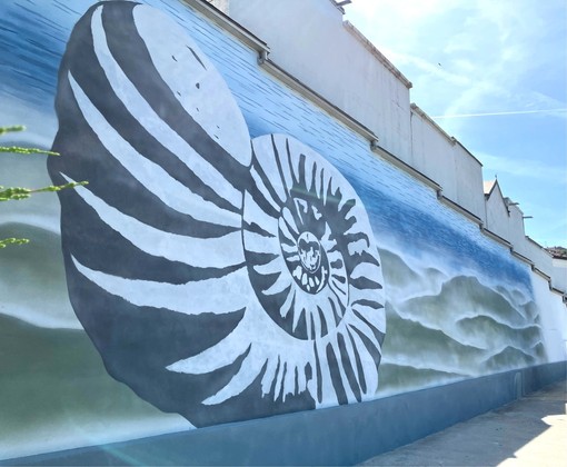 Il più recente murale inaugurato a San Martino Alfieri Il più recente murale inaugurato a San Martino Alfieri