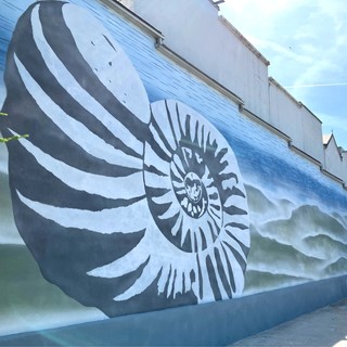 Il più recente murale inaugurato a San Martino Alfieri