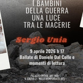 A Nizza Monferrato l’arte per la pace: i bambini di Sergio Unia contro l’indifferenza della guerra