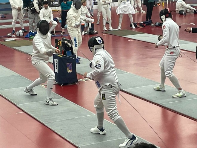 Mauro Parola in pedana