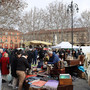 Mercatino dell'antiquariato temporaneamente trasferito per i preparativi del Palio di Asti 2025