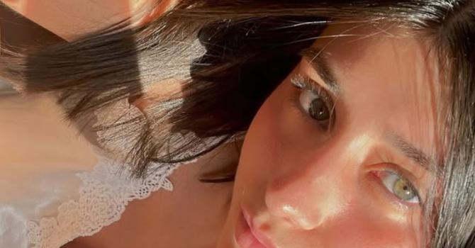 Matilde Baldi in una foto, pubblicata sul suo account Instagram, risalente a luglio