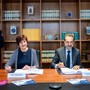 In foto il segretario generale Maria Cristina Alfieri e il questore Alessandro Giuliano