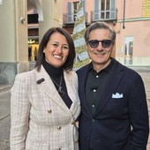 Il coordinatore provinciale di Forza Italia Marco Galvagno con la consigliera regionale Debora Biglia