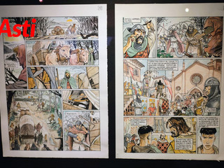 Immagini delle opere in mostra al Battistero Immagini delle opere in mostra al Battistero