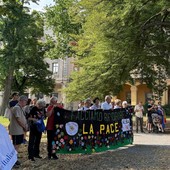 Il Giro d’Italia della Pace ad Alba dello scorso 5 giugno