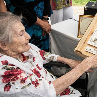 Maria Luisa Sotti alla prima edizione di Cellarinia