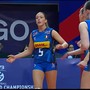 Matilde Borello in campo contro gli Usa