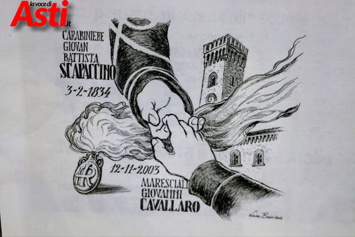 Significativa immagine nei giorni della commemorazione di Cavallaro  (MerfePhoto)