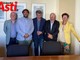 In foto: Maurizio Martino, Simone Nosenzo, Vito Biscione, Giacomo Massimelli e Ausilia Quaglia