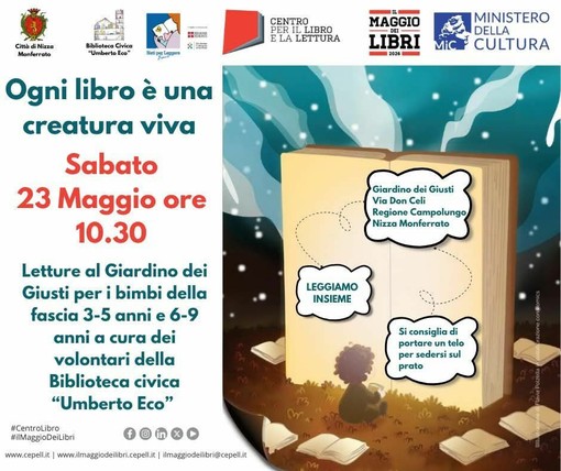 “Ogni libro è creatura viva”: al Giardino dei Giusti un nuovo incontro dedicato alla lettura