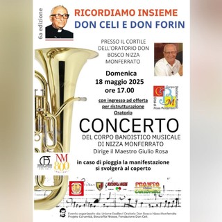 Nizza Monferrato ricorda don Celi e don Forin con un concerto e l'inaugurazione di un parco giochi