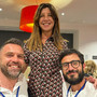 Romina Iannuzzi responsabile Nursind per la Sanità privata e membro del Direttivo Nazionale con il  Segretario Nursind Torino Giuseppe Summa e il segretario Nursind Asti Gabriele Montana