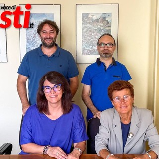 In foto: Michela Daddio, Ausilia Quaglia, Simone Nosenzo e Davide Borrino