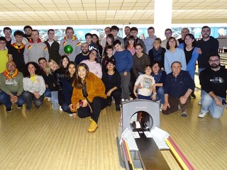 Giocatori e sostenitori delle 3 formazioni che hanno chiuso al comando la seconda fase