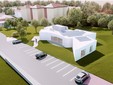 Alcune immagini dal rendering del progetto