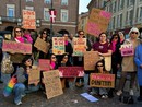 Una manifestazione di Nudm di Asti (Merphefoto)