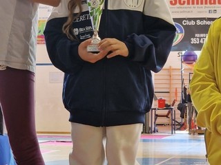 Nicole Scarcello Piumatti, terza classificata spada femminile cat. bambine Nicole Scarcello Piumatti, terza classificata spada femminile cat. bambine