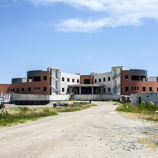 Un'immagine d'archivio del cantiere