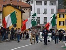 Nella foto di Daniele Piroso l’apertura del corteo degli Alpini astigiani