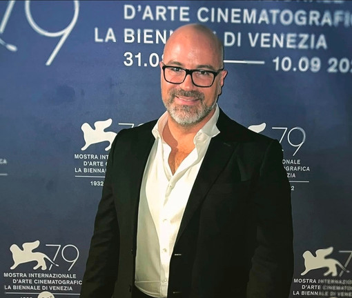 Orio Navarra alla Mostra del Cinema di Venezia, dove ha ottenuto il riconoscimento per l'innovazione digitale a supporto dei produttori Orio Navarra alla Mostra del Cinema di Venezia, dove ha ottenuto il riconoscimento per l'innovazione digitale a supporto dei produttori