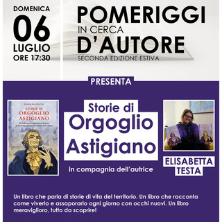 La locandina della presentazione di Orgoglio Astigiano