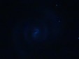 Due immagini della spirale luminosa comparsa nei cieli