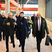 L'assessore Riboldi con il dg dell'Asl At Gorgoni durante l'open day