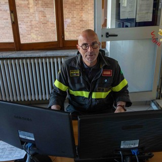 Olivero ritratto in servizio