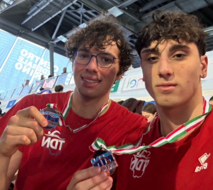 Ponassi e Dadone a medaglia nel dorso