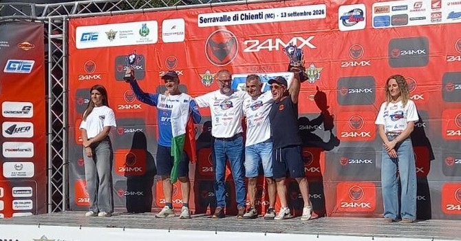 Paolo Bertorello sul podio