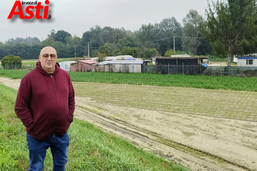 Piero Vercelli durante un sopralluogo (MerfePhoto)