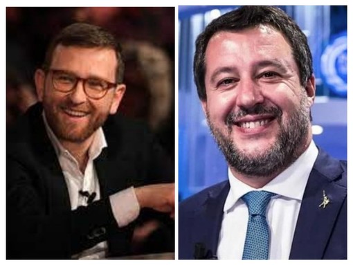 Giuseppe Provenzano e Matteo Salvini