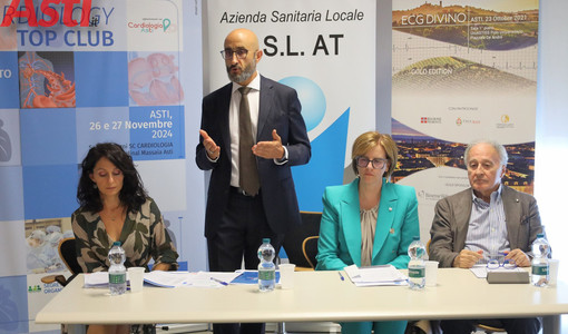 Monica Monticone (Coldiretti); Giovanni Gorgoni dirett. Gen Asl At; Stefania Calcari pres. OPI; Claudio Lucia pres Ordine dei medici (MerfePhoto) Monica Monticone (Coldiretti); Giovanni Gorgoni dirett. Gen Asl At; Stefania Calcari pres. OPI; Claudio Lucia pres Ordine dei medici (MerfePhoto)