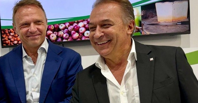 L'assessore Bongioanni con il ministro Lollobrigida