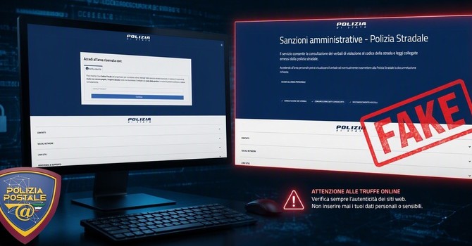 Falsi sms per sanzioni stradali, torna l'allarme truffe