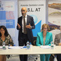 Monica Monticone (Coldiretti); Giovanni Gorgoni dirett. Gen Asl At; Stefania Calcari pres. OPI; Claudio Lucia pres Ordine dei medici (MerfePhoto)