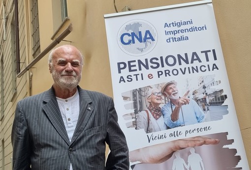 Pietro De Santis, riconfermato presidente della CNA Pensionati Asti