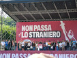 La Lega riunita a Pontida (foto di Alessandro Galbiati)