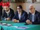 Un momento della presentazione con, da sinistra a destra: Alessandro Tarricone, Gianluca Tordi e il professor Giorgio Calabrese