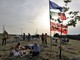 Un'immagine (ph, Merfephoto - Efrem Zanchettin) di un picnic-evento svoltosi presso il Bosco degli Astigiani Un'immagine (ph, Merfephoto - Efrem Zanchettin) di un picnic-evento svoltosi presso il Bosco degli Astigiani